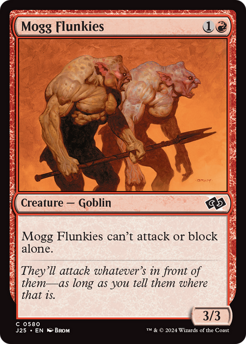Mogg Flunkies (J25-580) - common