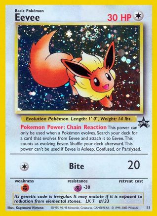 Eevee (011/53) - WP  - Promo - Holofoil
