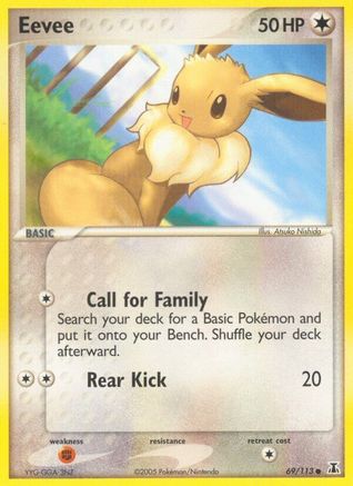 Eevee (069/113) - DS  - Common