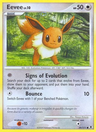 Eevee (059/111) - RR  - Common