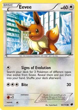 Eevee (90) (090/116) - PF  - Common