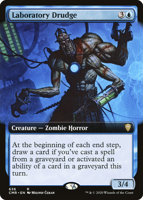 Laboratory Drudge (CMR-636) - rare: (Extended Art)
