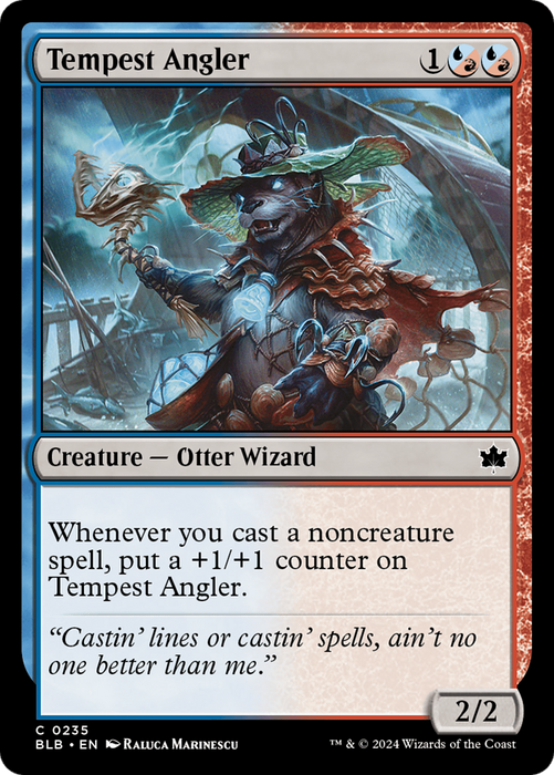 Tempest Angler (BLB-235) - common - Foil