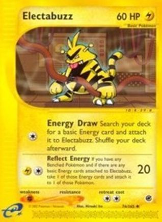 Electabuzz (076/165) - E  - Uncommon
