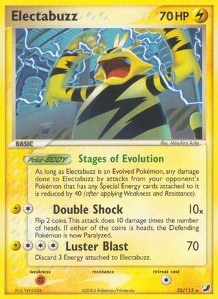 Electabuzz (022/115) - UF  - Rare