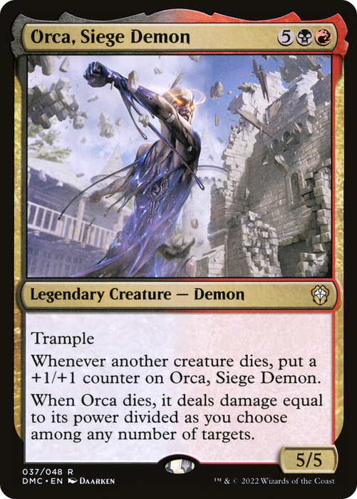 Orca, Siege Demon (DMC-037) - rare