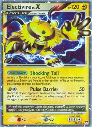 Electivire LV.X (121) - MT  - Ultra Rare - Holofoil