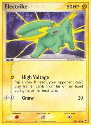 Electrike (059/107) - D  - Common - Reverse Holofoil