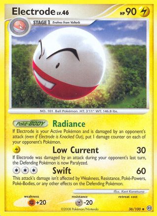 Electrode (36) (036) - S  - Uncommon - Reverse Holofoil