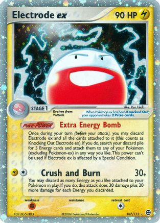 Electrode ex (107) - FL  - Ultra Rare - Holofoil