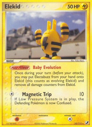Elekid (023) - UF  - Rare