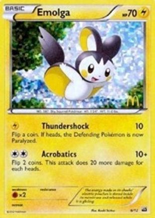 Emolga (006/12) - MP2  - Promo - Holofoil