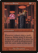 Dwarven Shrine (ODY-187) - rare - Foil