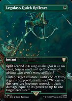 Legolas's Quick Reflexes (LTC-493) - rare (Borderless) - Foil