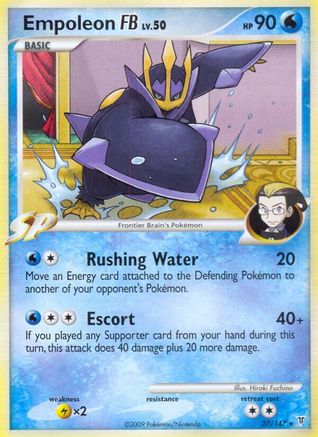 Empoleon FB (027) - SV  - Rare - Reverse Holofoil