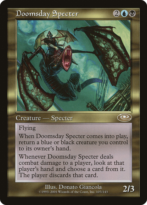 Doomsday Specter (PLS-103) - rare - Foil