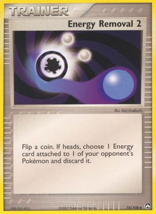 Energy Removal 2 (074/108) - PK  - Uncommon - Reverse Holofoil