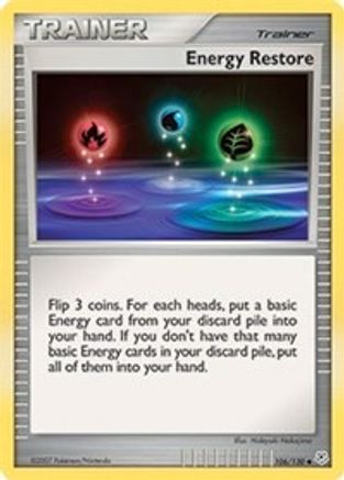 Energy Restore (106) - DAP  - Uncommon - Reverse Holofoil