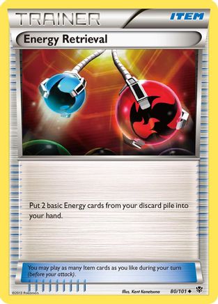 Energy Retrieval (080/101) - PB  - Uncommon - Reverse Holofoil