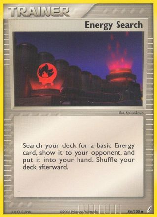 Energy Search (086/100) - CG  - Common - Reverse Holofoil
