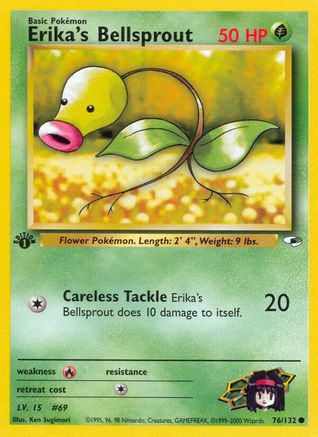 Erika's Bellsprout (76) (076/132) - GH  - Common - Unlimited
