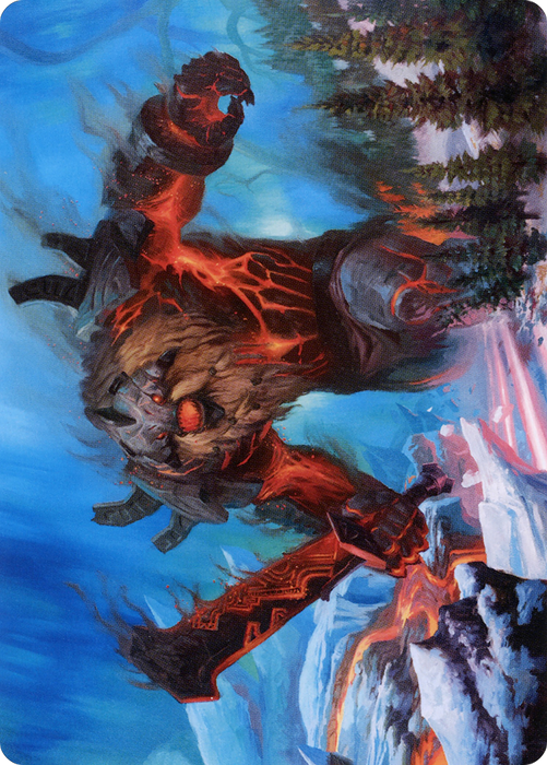 Quakebringer // Quakebringer (AKHM-037) - common (Borderless) - Foil