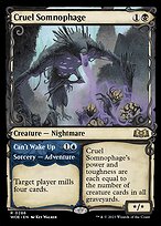 Cruel Somnophage // Can't Wake Up (WOE-286) - rare: (Showcase)