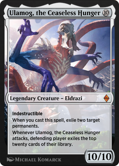 Ulamog, the Ceaseless Hunger (HA3-001) - mythic