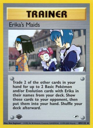 Erika's Maids (109/132) - GH  - Uncommon - Unlimited