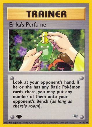 Erika's Perfume (110/132) - GH  - Uncommon - 1st Edition