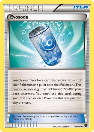 Evosoda (116/146) - XBS  - Uncommon - Reverse Holofoil