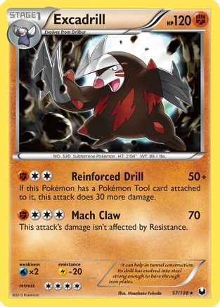 Excadrill (57) (057) - DE  - Rare
