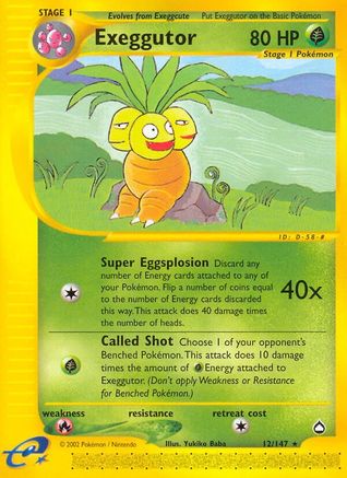 Exeggutor (12) (012) - A  - Rare