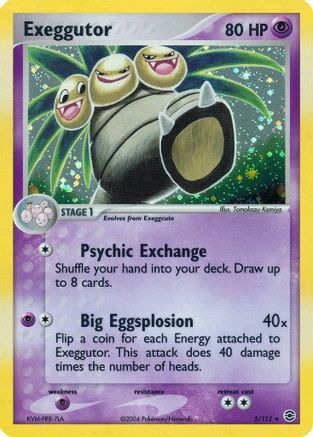 Exeggutor (005) - FL  - Holo Rare - Holofoil