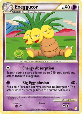 Exeggutor (018) - HS  - Rare