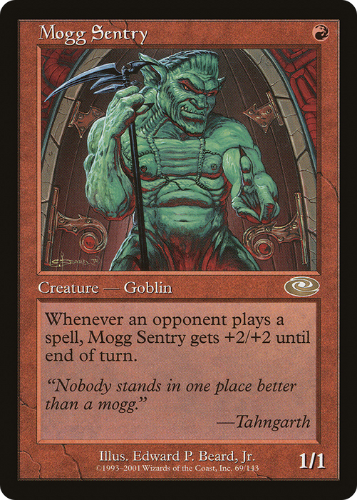 Mogg Sentry (PLS-069) - rare - Foil