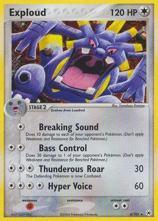 Exploud (006) - HL  - Holo Rare - Holofoil