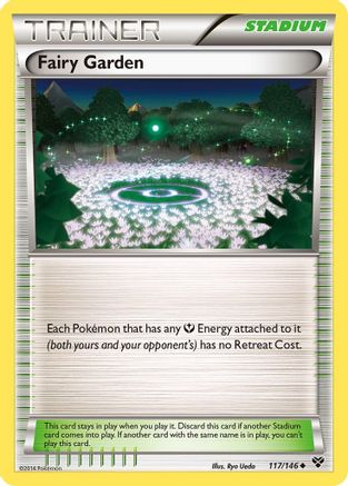 Fairy Garden (117/146) - XBS  - Uncommon - Reverse Holofoil