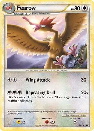 Fearow (015) - U  - Rare