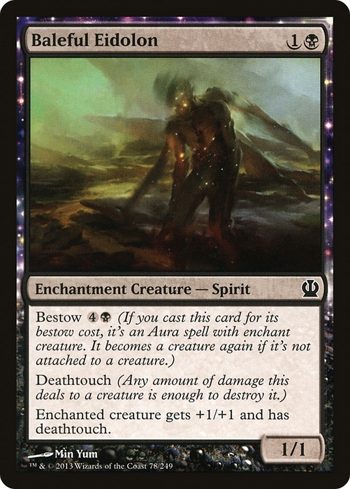 Baleful Eidolon (THS-078) - common: (enchantment)