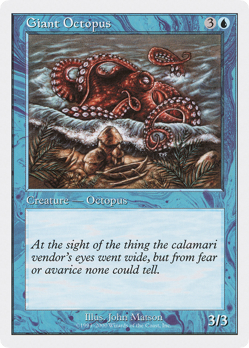 Giant Octopus (S00-014) - common