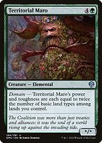 Territorial Maro (DMU-184) - uncommon - Foil