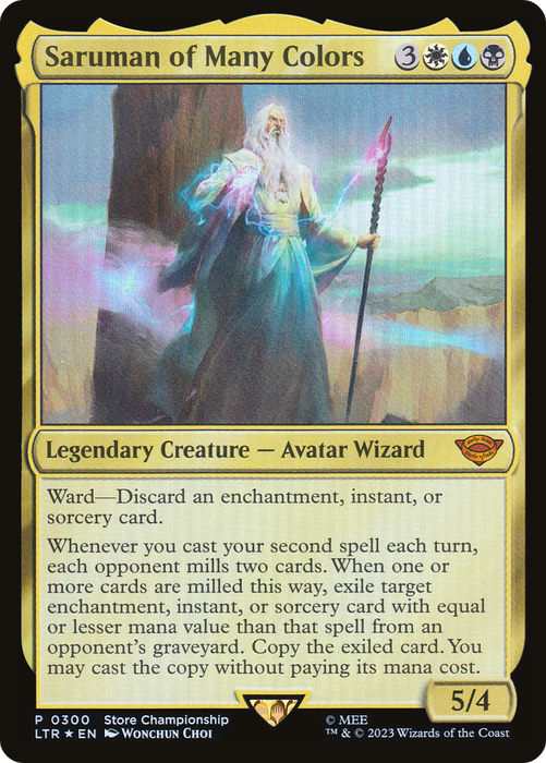 Saruman of Many Colors (GAME-300) - mythic - Foil