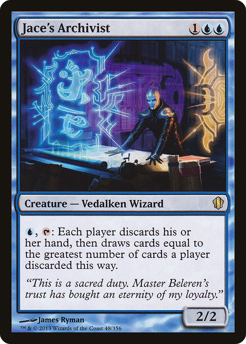 Jace's Archivist (C13-048) - rare