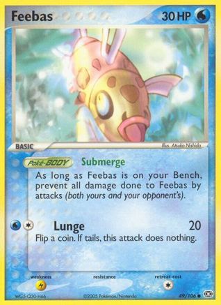 Feebas (049/106) - E  - Common - Reverse Holofoil