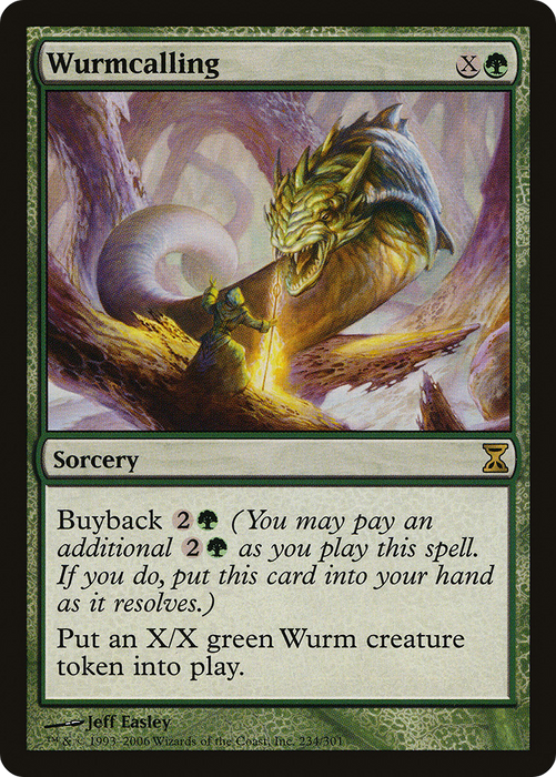 Wurmcalling (TSP-234) - rare - Foil