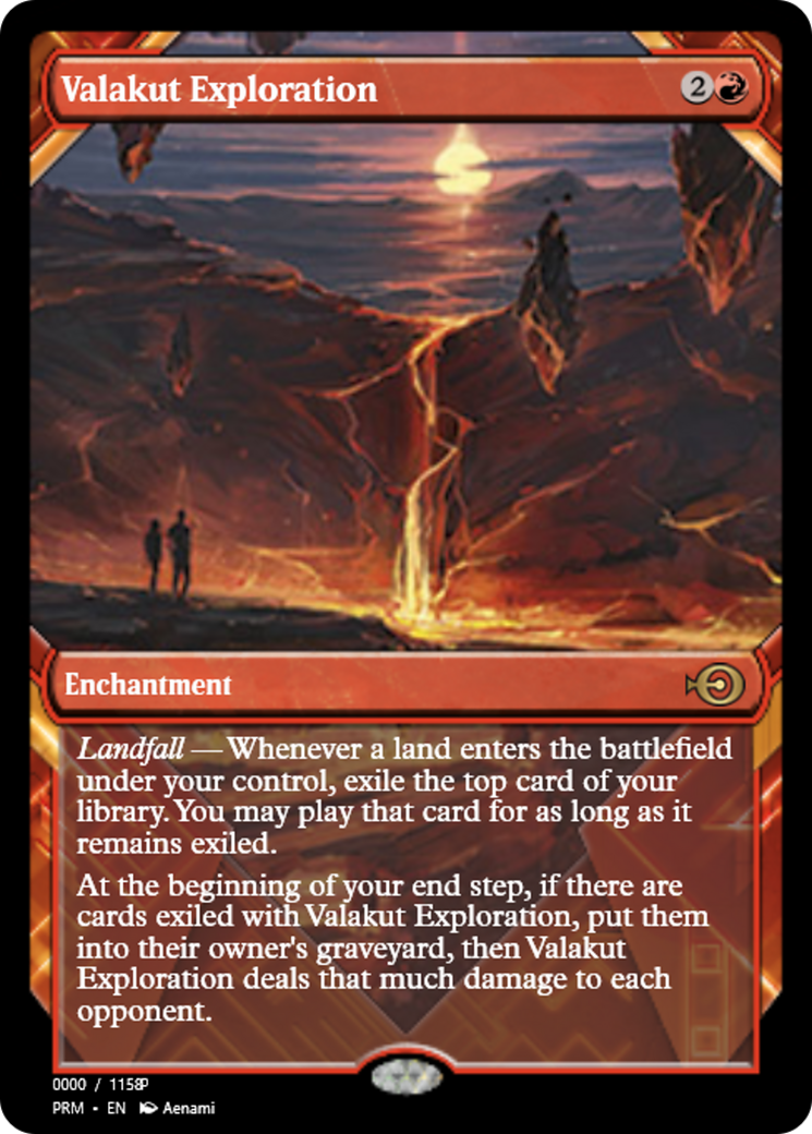 Valakut Exploration (PRM-83714) - rare - Foil