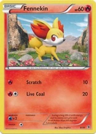 Fennekin (008) - KSS  - Common