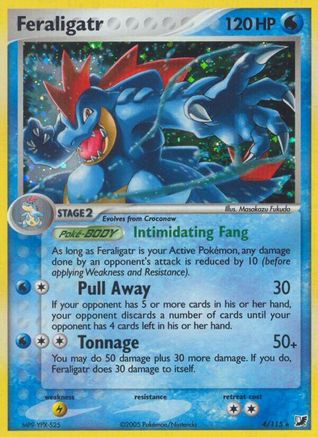 Feraligatr (004) - UF  - Holo Rare - Holofoil