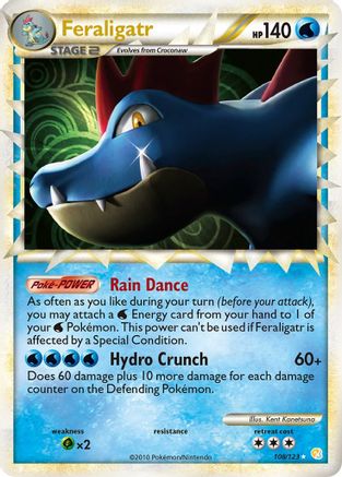 Feraligatr (Prime) (108/123) - HS  - Ultra Rare - Holofoil